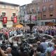 La plaza de la Fuente de la Mora en la pasada Fiesta de la Vendimia