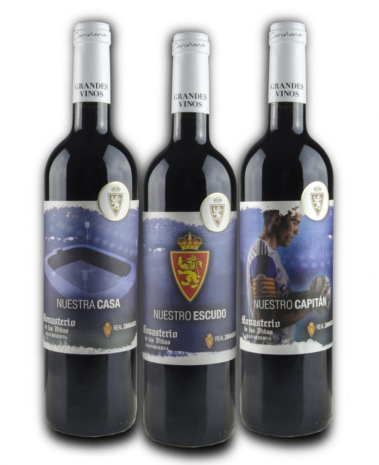 Grandes vinos presenta Monasterio de las Viñas gran reserva 2013, edición especial Real Zaragoza